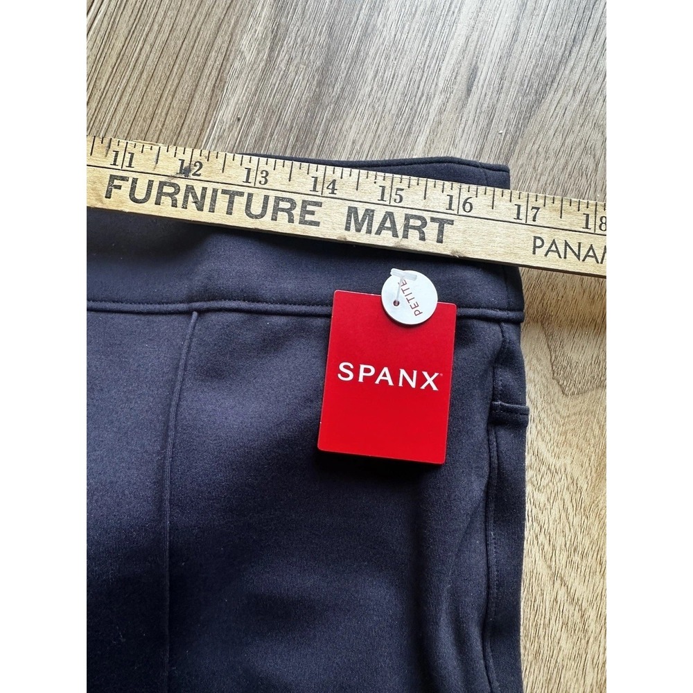 Spanx Perfect Pant Hi-Rise Flare Classic Navy Petite 1X NWT 20252Q Professional - Picture 3 of 8
